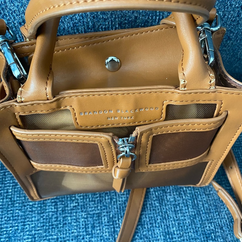 Brandon Blackwood Brown Mini Bag - Picture 8 of 11